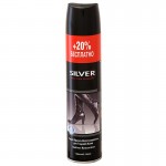 SILVER краска черный для гладкой кожи +20% бесплатно 300мл аэрозольный баллон :12